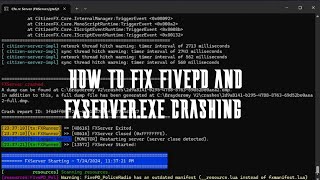 How To Fix FivePD Crashing 2024 FIVEM MODS [upl. by Staci60]