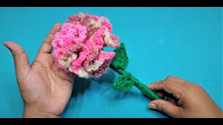 Lapicero Clavel a Crochet  Adornos y Curiosidades a Ganchillo  Vivirtejiendo [upl. by Zischke]