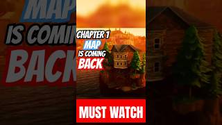 CHAPTER 1 SEASON 1 MAP IS COMING BACK TO FORTNITE🤩 fortnitegameplay gaming chapter1 viralshort [upl. by Adraynek]