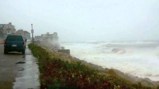 Hurricane Sandy at Brant Rock [upl. by Kussell]