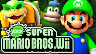 If I touch GREEN the WORLD SWITCHES  New Super Mario Bros Wii [upl. by Malynda]