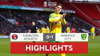 Rashica Late Strike Edges Addicks  Charlton Athletic 01 Norwich City  Emirates FA Cup 202122 [upl. by Darrin]