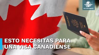 Estos son los requisitos para tramitar una visa canadiense [upl. by Breana255]