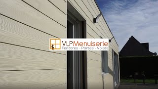 Bardage  revêtement extérieur imitation bois VLP MENUISERIE [upl. by Nyl]