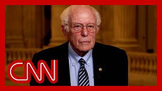 Hear Sen Bernie Sanders’ reaction to Biden’s speech [upl. by Aseefan]