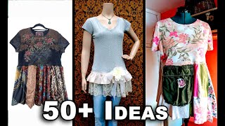 DIY 50 EASY Upcycled Tshirts to Inspire You  ep 11 [upl. by Nosiaj45]