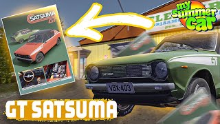 ALL GT PARTS PLACE Assembling Satsuma GT  My Summer Car [upl. by Bonacci]