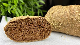 Green Buckwheat Flour Bread YeastFree Recipe [upl. by Desiri]