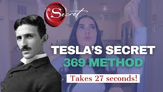 Nikola Tesla 369 Method Simplified 27 Seconds to Manifest ANYTHING You Want [upl. by Segalman377]