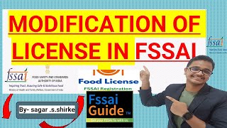 quotHow to Modify Your FSSAI License StepbyStep Guide for Category 136 and MorequotFSSAIGUIDE [upl. by Salter]