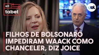 Joice Hasselmann convidei Waack para ser ministro e ele aceitou mas filhos de Bolsonaro impediram [upl. by Ecidna513]