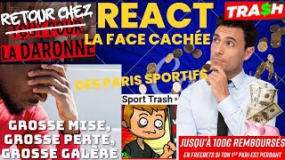 React  La Face Cachée des Paris Sportifs  petit point sur la suite de la chaine [upl. by Silver]