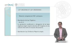 Leyes orgánicas y leyes ordinarias   UPV [upl. by Stanhope140]