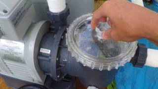 HowTo use Chlorine Tablet and Recirculate Setting on Intex Sand Filter [upl. by Ensoll14]