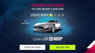 MASERATI ALFIERI  Asphalt 9 Legends  New Car Unlocked  Engine Upgrade  No Limits [upl. by Gabriello987]