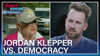 Jordan Klepper Finds Out if Democracy is Done For  The Daily Show [upl. by Adneral]