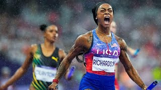 Heres how Team USA did in womens 4x100 relay in Paris Olympics [upl. by Guimond100]