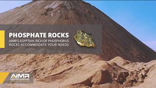 AIMR Mining  Egyptian Phosphate Rocks [upl. by Einwahr867]