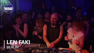 Len Faki Boiler Room Berlin DJ Set [upl. by Nappy877]