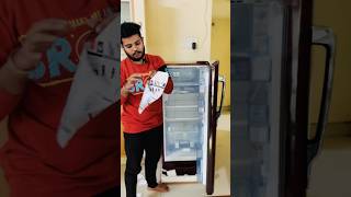 Bachelors Room UnBoxing Samsung Fridge bachelor fridge flipkart new shorts ytshorts unboxing [upl. by Sibley956]