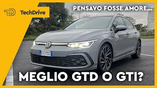 VOLKSWAGEN GOLF GTD  Test Drive FLASH PRO e CONTRO [upl. by Anival]