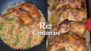 Riz cantonais au poulet [upl. by Youngman]