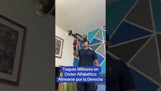 Aprende el Toque de “ALINEARSE POR LA DERECHA” en CORNETA bandadeguerra banda viral tambores [upl. by Arec]