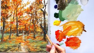 Acrylic Painting Tutorial Step by Step for Beginners [upl. by Volpe]