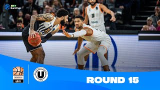 ratiopharm UlmUBT ClujNapoca  Round 15 Highlights  202324 BKT EuroCup [upl. by Yrrek]