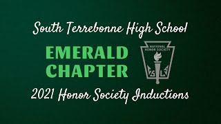 2021 South Terrebonne High School Honor Society Inductions [upl. by Kcyrred]