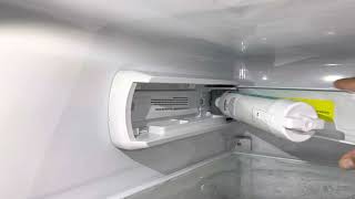 How to replace a GE RPWFE water filter for your refrigerator [upl. by Snah651]