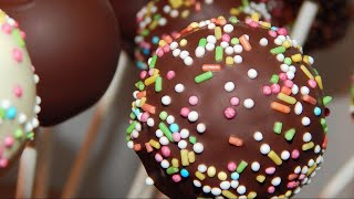 Cake pops  How to make cake pops at home  easy homemade cake pops recipe  quick amp easy cake pops [upl. by Danila]