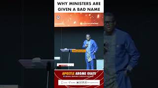 😭😢WHY GENUINE MINISTERS ARE GIVEN A BAD NAME  APS AROME OSAYI [upl. by Logan73]