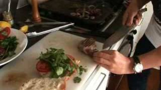 Cooking Stuff Steak sandwich [upl. by Enelez]