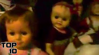 Top 10 Unsettling True Stories Behind Haunted Dolls [upl. by Judas]