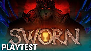 SWORN Gameplay Playtrough Full Game PLAYTEST No Commentary [upl. by Anaed270]