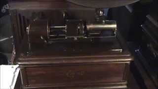 1862 Battle Cry Of Freedom Civil War Played On Edison Opera Phonograph [upl. by Nwadahs761]