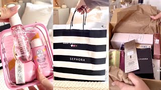 Sephora Unboxing TikTok Compilation [upl. by Gnurt]