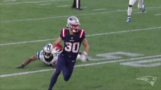 David Wallis evades trio of tacklers on nifty 23yard punt return [upl. by Karlis]