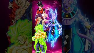 Who is stronger  GokuVegeta amp Broly VS Beerus short dbs [upl. by Hayden693]