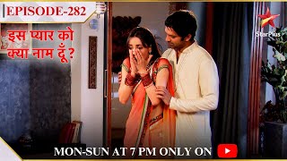 Iss Pyar Ko Kya Naam Doon  Season 1  Episode 282  Arnav ne khinchi Khushi ki taang [upl. by Randell]