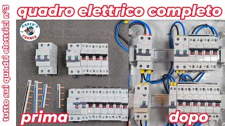 QUADRO ELETTRICO ABITAZIONE NO SPD N°3 IMPIANTO ELETTRICO GUIDA [upl. by Haily667]