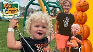 Hay Rides Slides and Halloween Fun at Siegels Pumpkin Farm in Lockport IL 2024 [upl. by Yartnod]