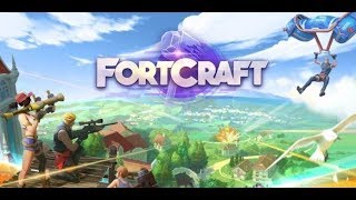 FortCraft Fortnite ripoff Squad gameplay [upl. by Niamrej]