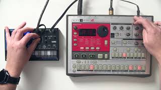 Korg Volca Nubass amp Electribe ER1 jam [upl. by Matthaeus]