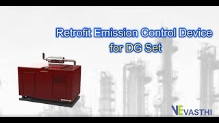 Retrofit Emission Control Device for DG Set  VASTHI INSTRUMENTS PVTLTD [upl. by Eilyk]