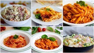 RECETAS DE PASTA TANTO CALIENTES COMO FRÍAS [upl. by Pollack776]