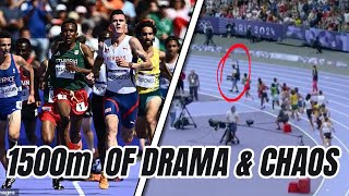 Jakob Ingebrigtsen Wins 5000m Cameraman Interferes amp George Mills of GB Fumes [upl. by Nosnarb]