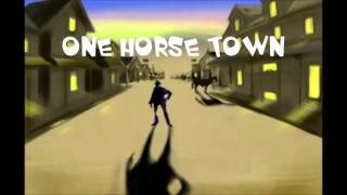 One Horse Town by Blackbery Smoke lyric video [upl. by Eseekram995]