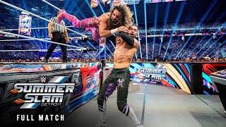 FULL MATCH Seth quotFreakinquot Rollins vs Finn Bálor — World Heavyweight Title Match SummerSlam 2023 [upl. by Ardeahp]